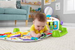 Fisher-Price Baby Gimnasio para Bebés Deluxe Piano Pataditas Musicales