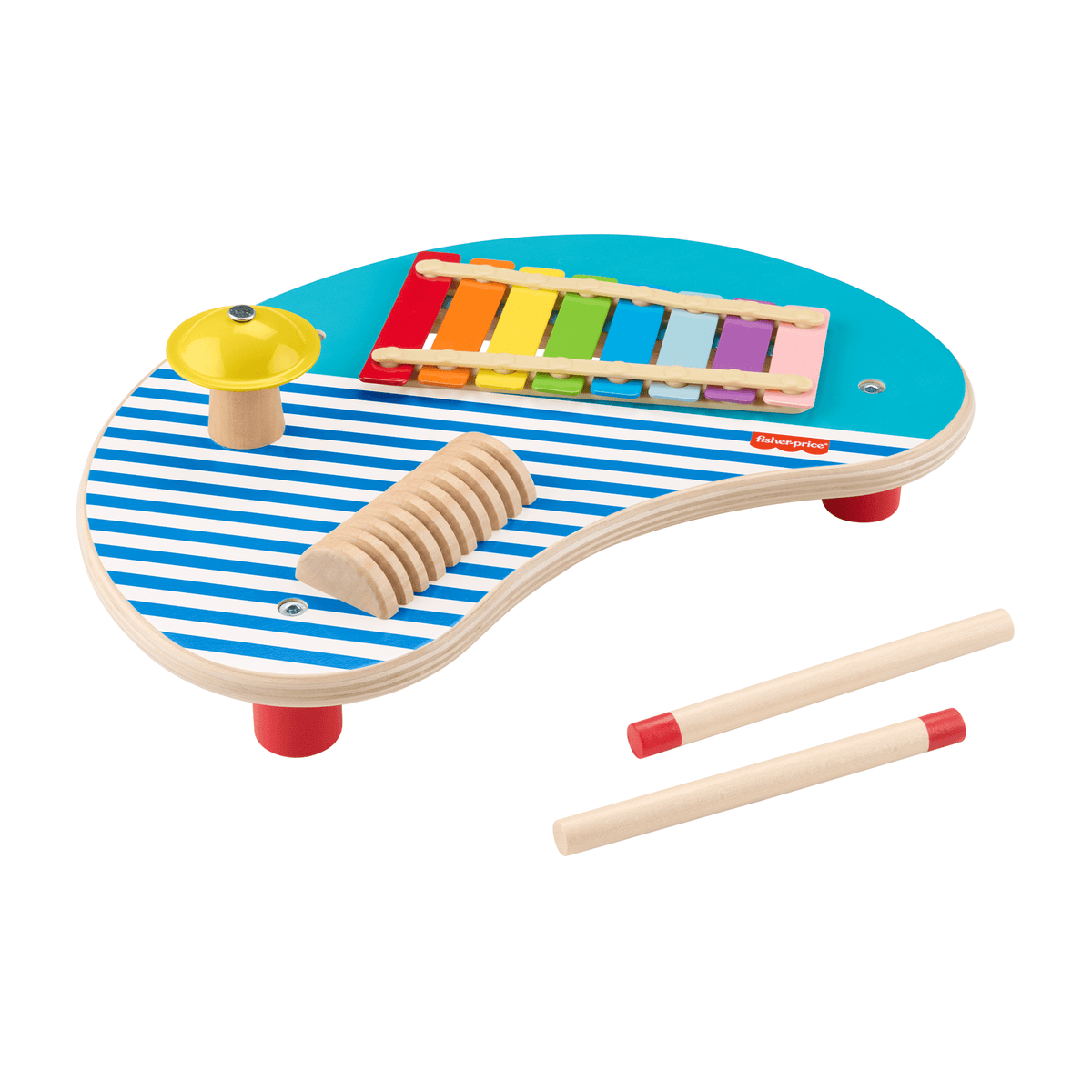 Fisher-Price Juguete para Bebés Mesa Musical de Actividades de Madera