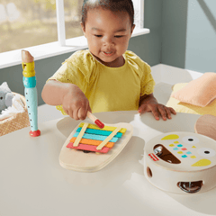 Fisher-Price Juguete para Bebés Kit Instrumentos Musicales de Madera