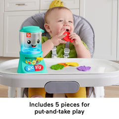 Fisher-Price Laugh & Learn Counting & Colors Smoothie Maker Musical Toy Blender For infants