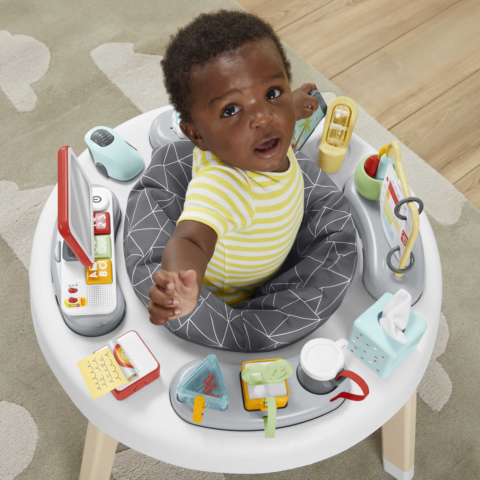 Fisher-Price Centre D’Activités 2-en-1 Bébé Au Travail
