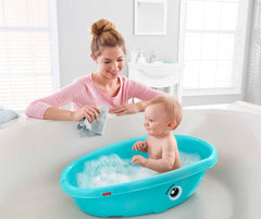 Fisher-Price Baby Bañera para Bebés Ballena Hora del Baño