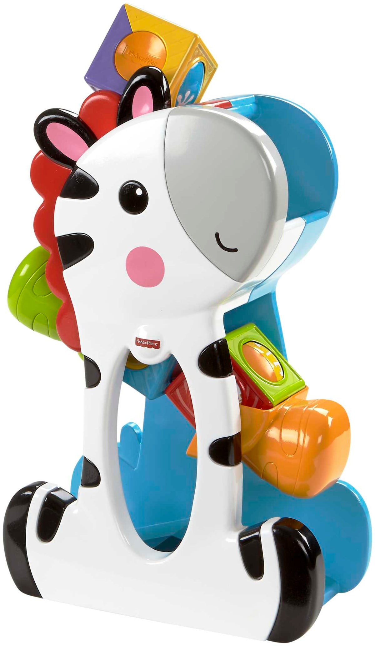Fisher-Price Brinquedo para Bebês Zebra Blocos Surpresa