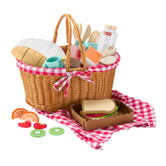 Fisher-Price Juguete para Bebés Canasta de Picnic de Madera