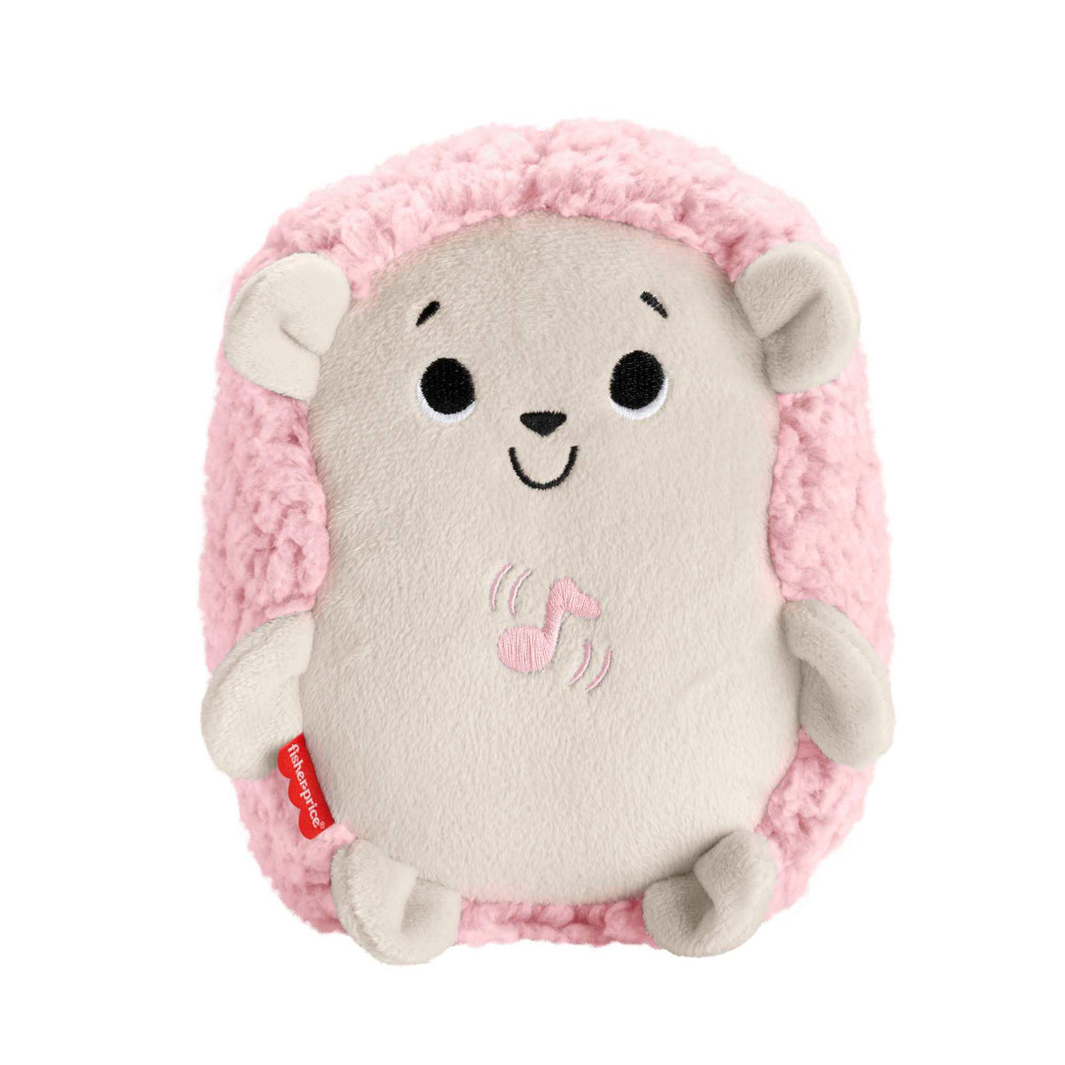 Fisher-Price Calming Vibes Hedgehog Soother, Pink Plush Sound Machine