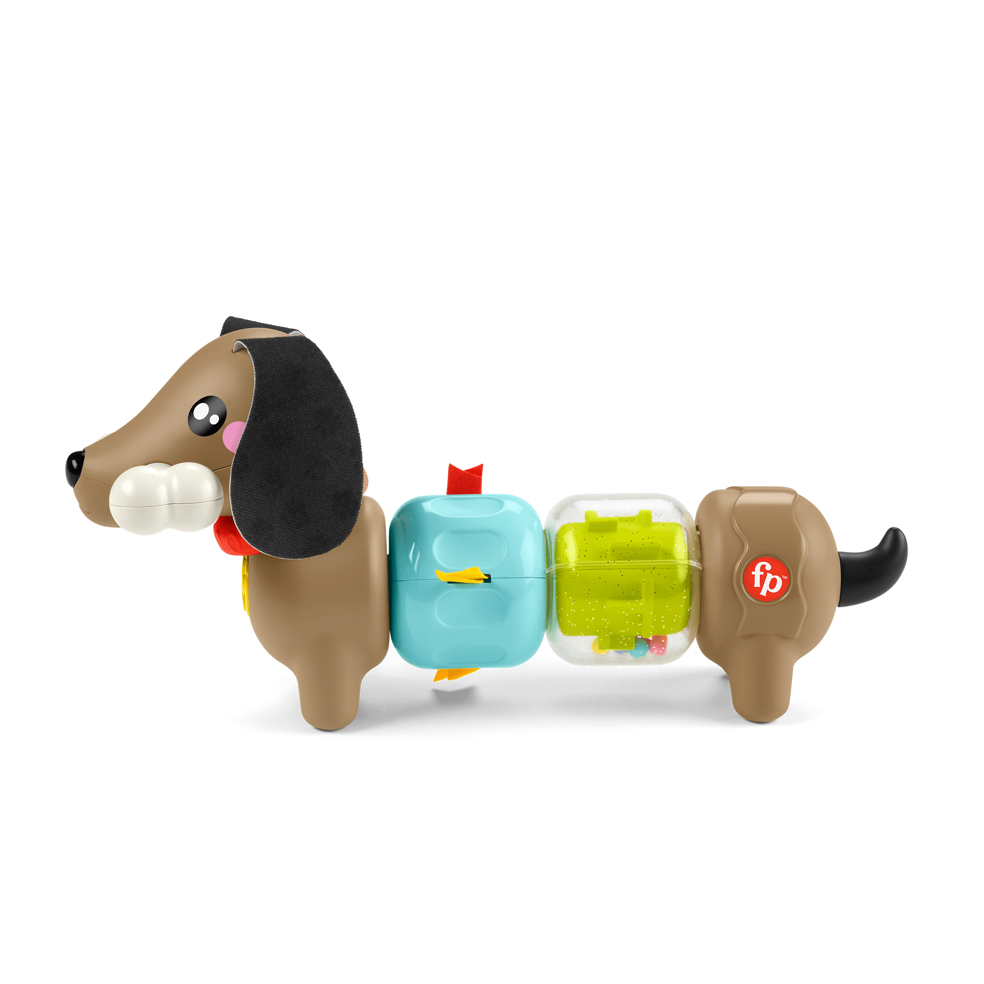 Fisher-Price Brinquedo para Bebês Cachorrinho Dachshund Atividades Divertidas