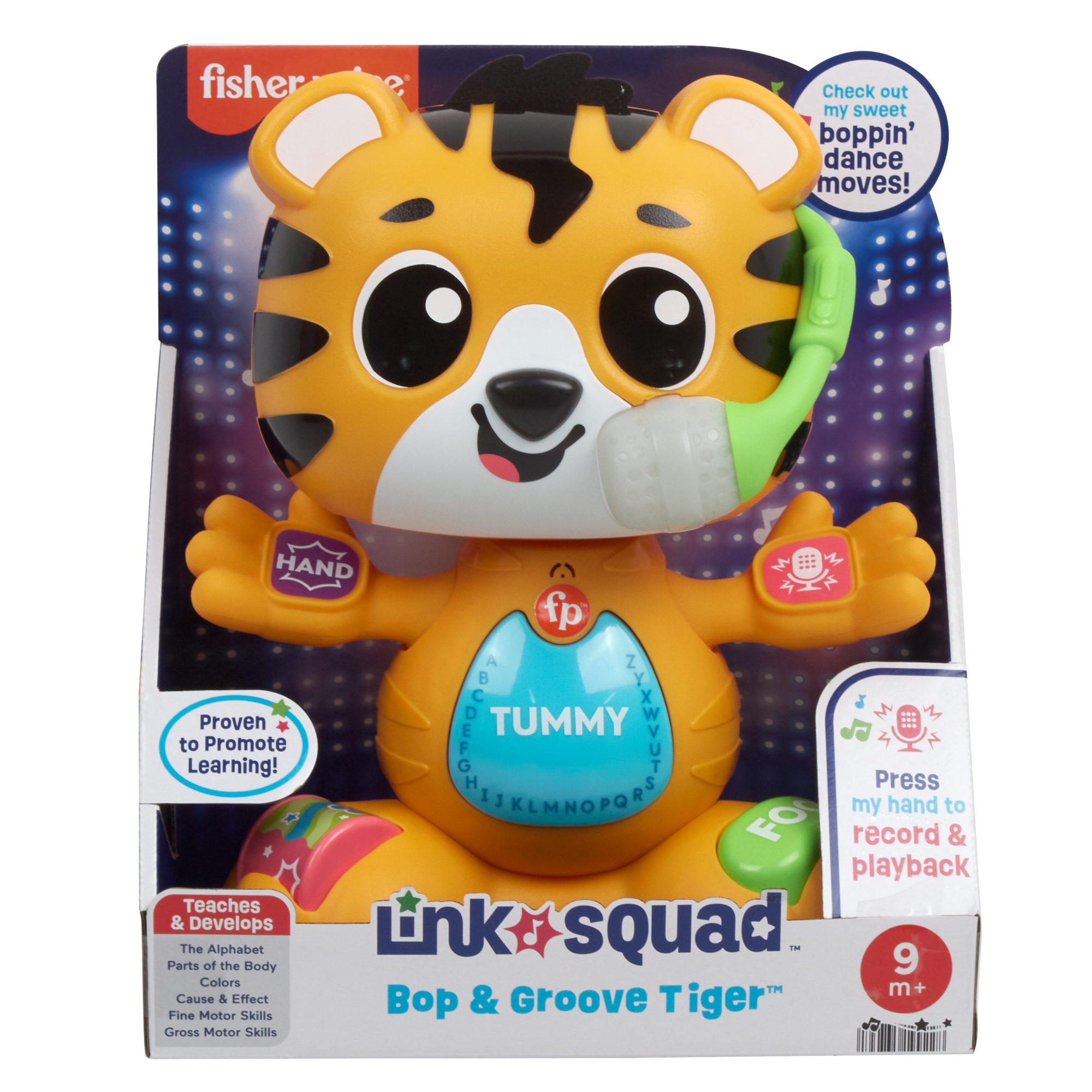 Fisher-Price  Link Squad  Tigre Danse et Musique, Lumières