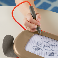 Fisher-Price Juguete para Bebés Pizarrón Magnético Perrito Dibuja Conmigo
