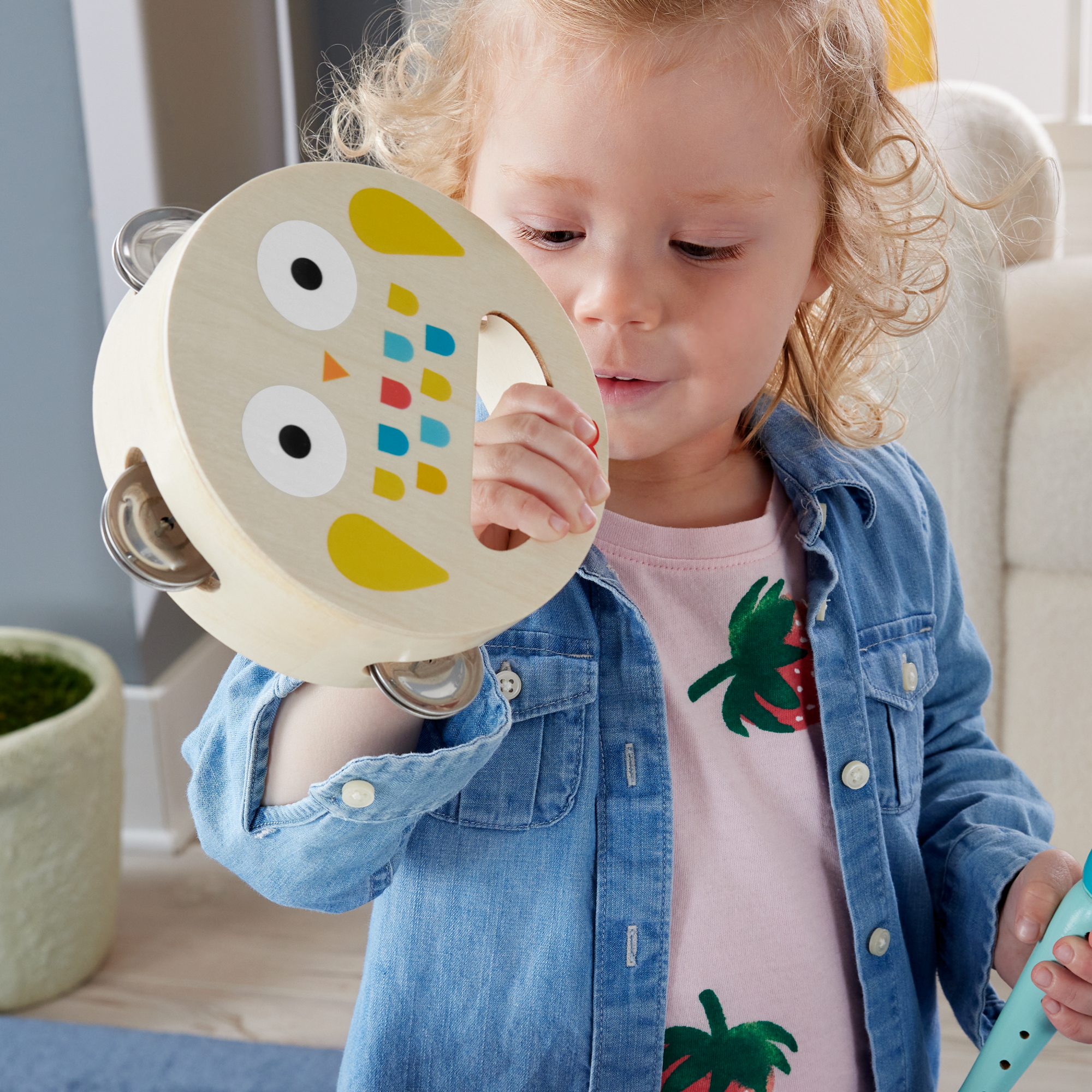 Fisher-Price Juguete para Bebés Kit Instrumentos Musicales de Madera
