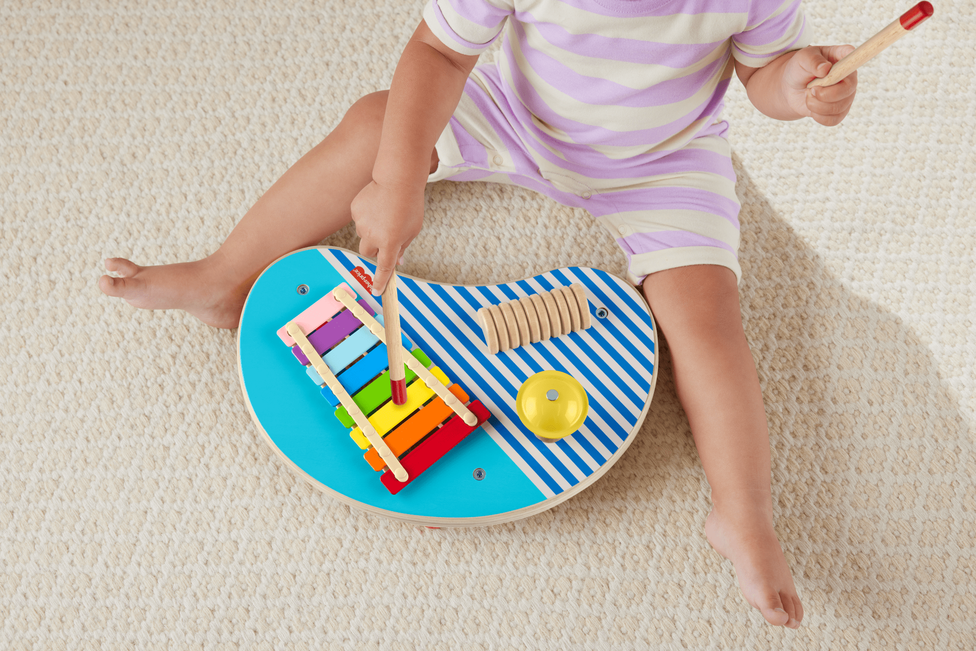 Fisher-Price Juguete para Bebés Mesa Musical de Actividades de Madera