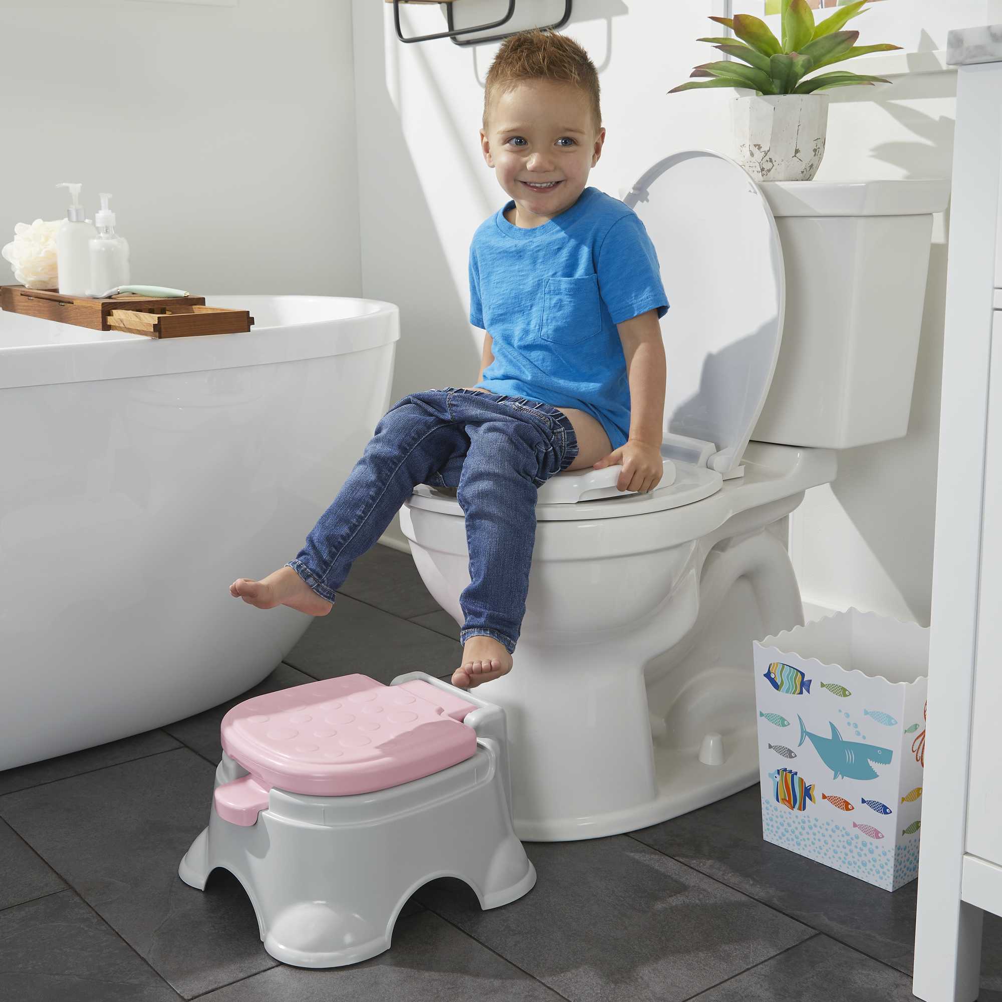 Fisher-Price Baby Bacinica para Bebés 3 en 1 Contra Salpicaduras