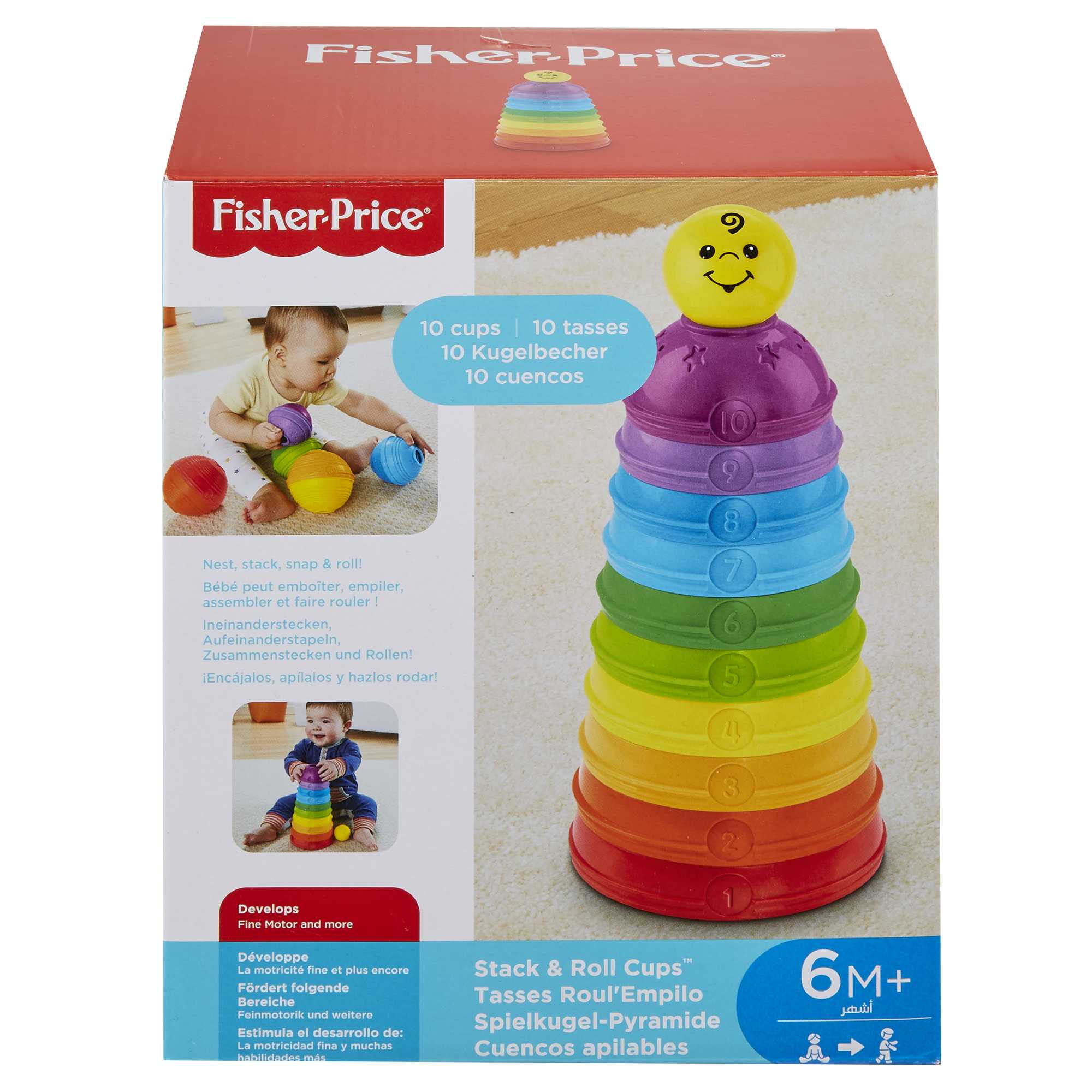 Fisher-Price Juguete para Bebés Tazas de Actividades
