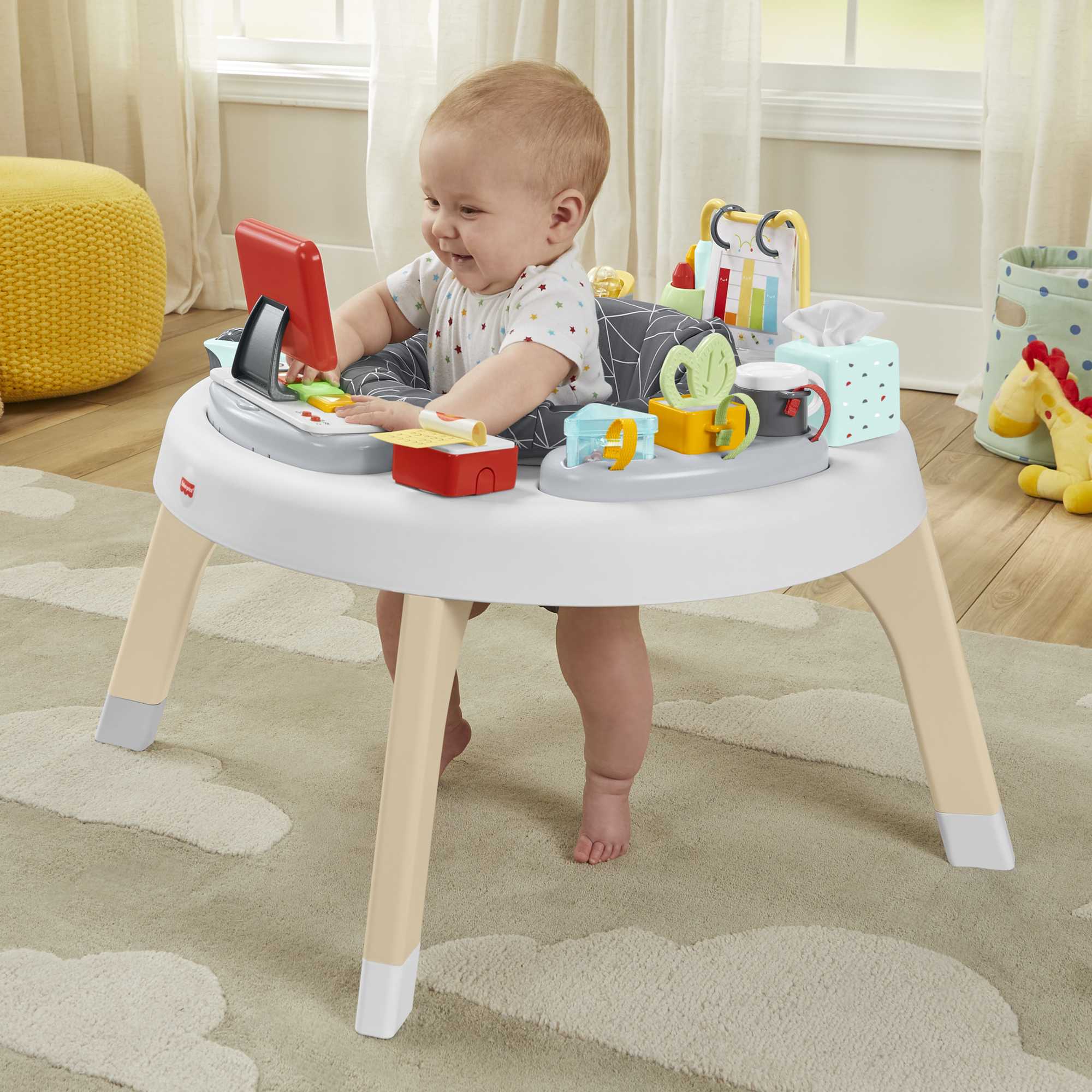 Fisher-Price Baby Gear Brinquedo para Bebês Centro De Entretenimento Home Office