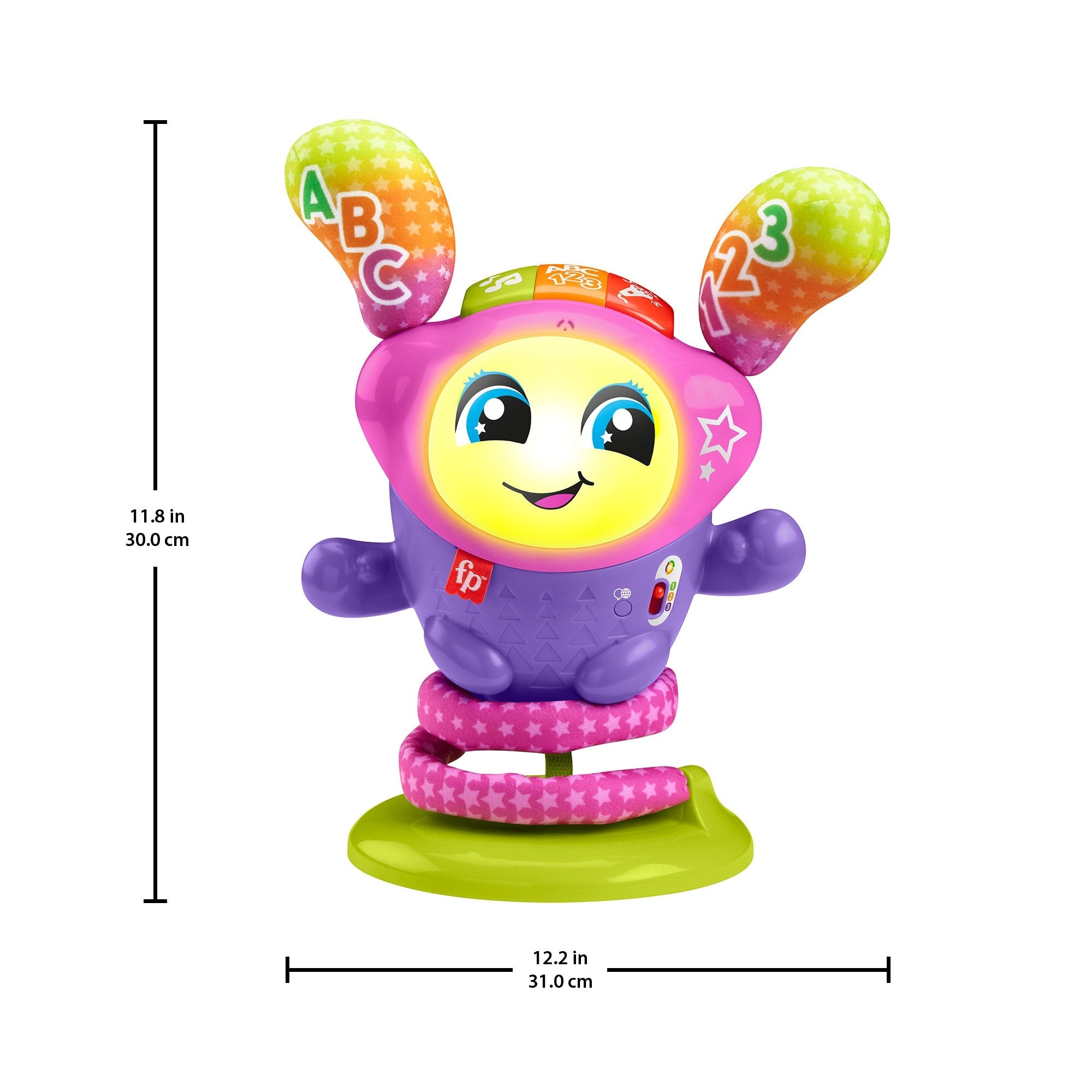 Fisher-Price Juguete para Bebés Dj Belle Salta y Aprende