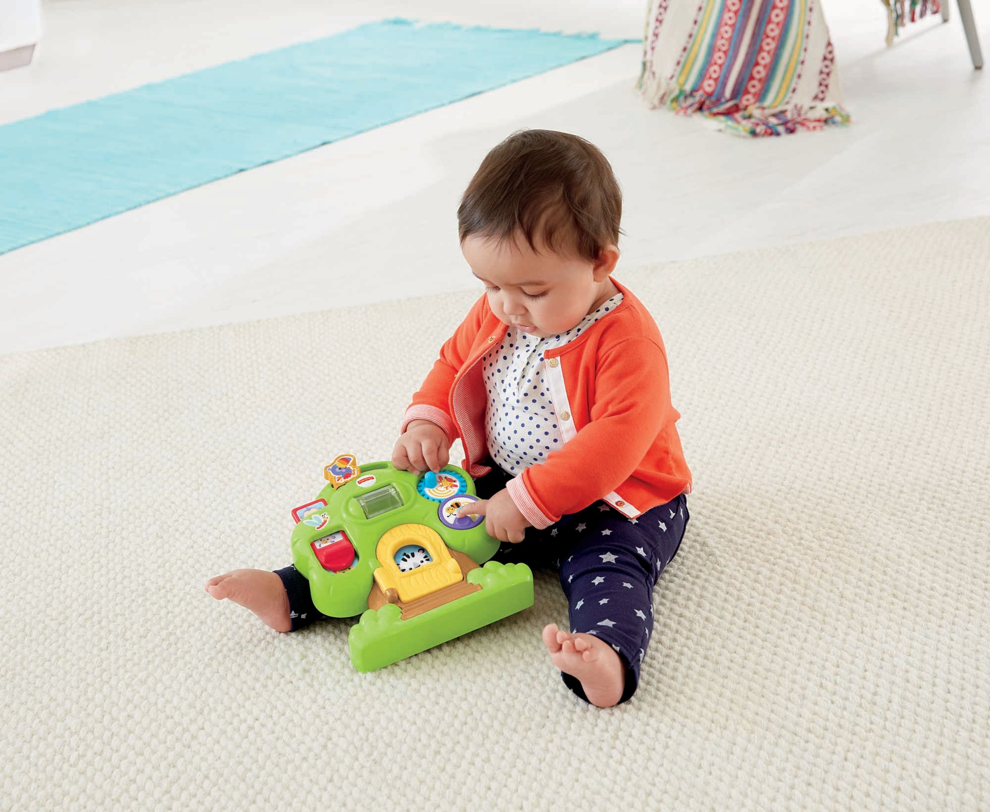 Fisher-Price Juguete para Bebés Casa de Árbol Actividades de Animales