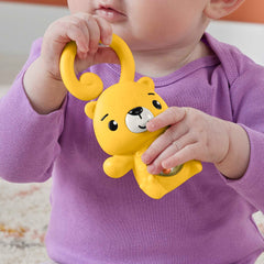 Fisher-Price Baby Chocalho para Bebês Sensimals Lontra