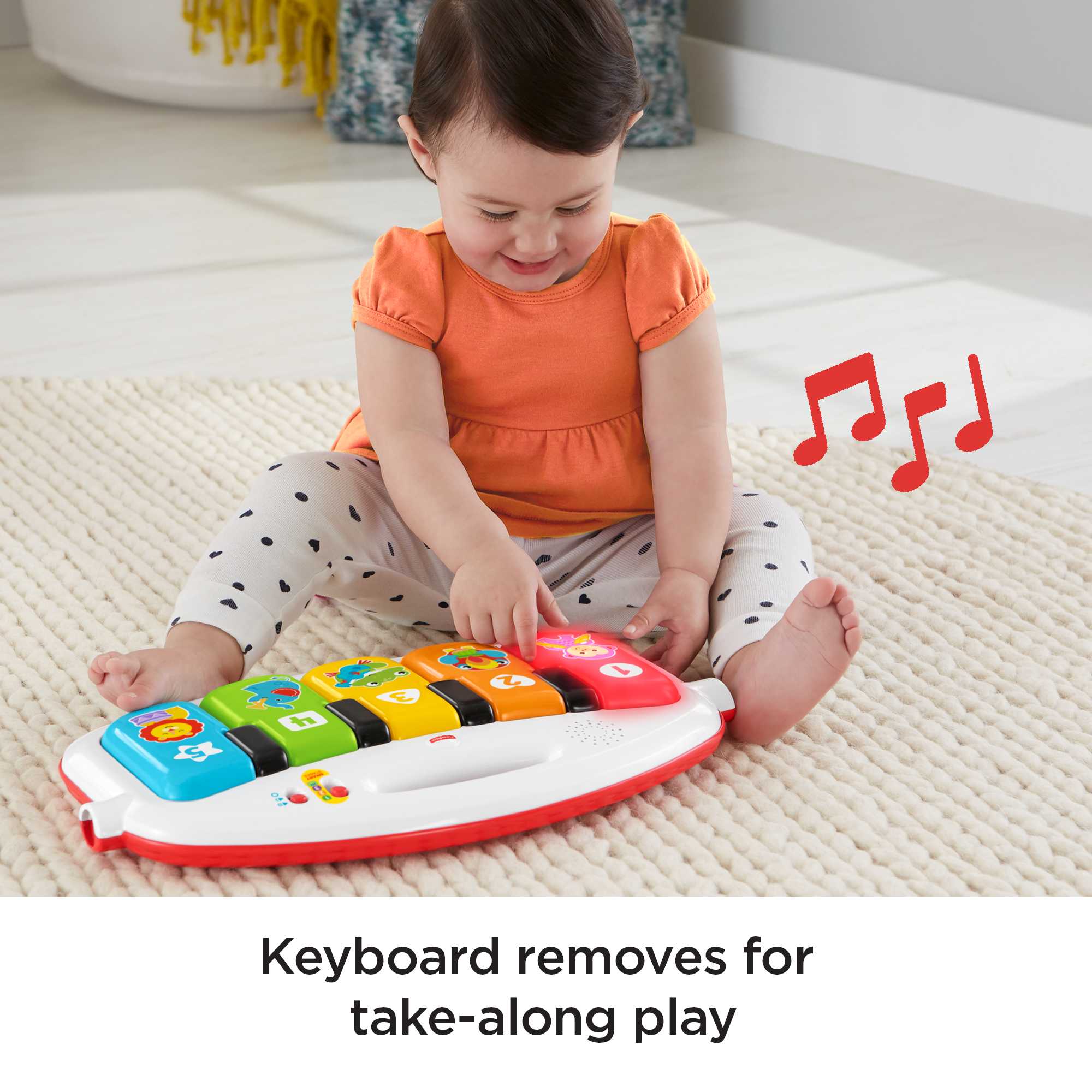 Fisher-Price Deluxe Kick & Play Piano Gym - English Version