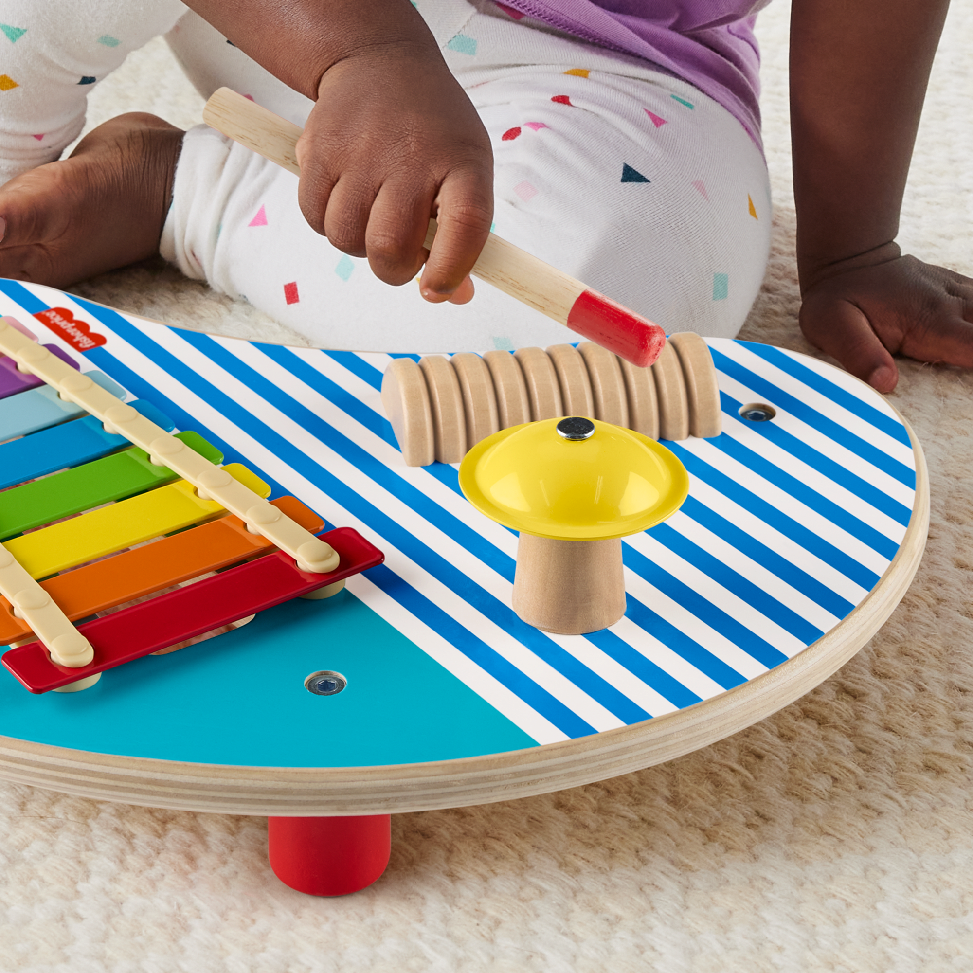Fisher-Price Juguete para Bebés Mesa Musical de Actividades de Madera